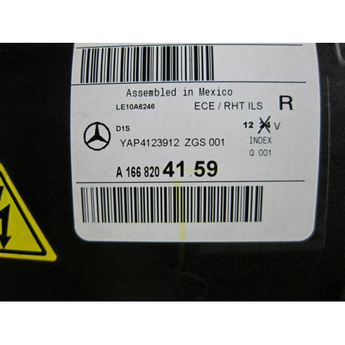 Mercedes-Benz A1668208061 Фара правая ILS паяное нижнее крепление GL X166