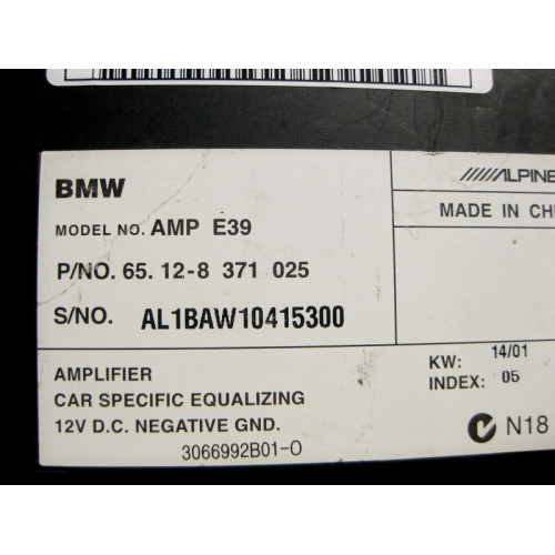 BMW 65128371025 Аудиоусилитель BMW 5-series E39