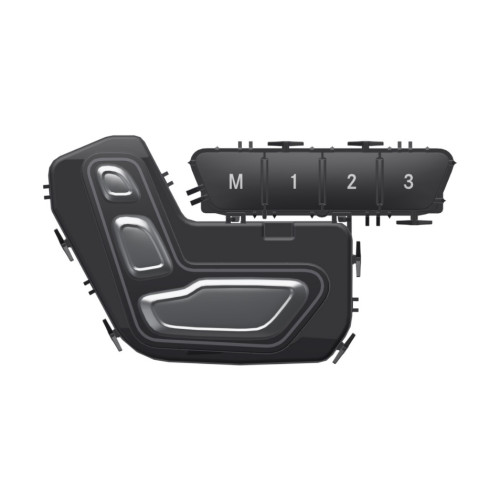 Mercedes-Benz A1669051103 Блок кнопок настройки и памяти сидений на водительской двери ML/GLE W166 GL/GLS X166
