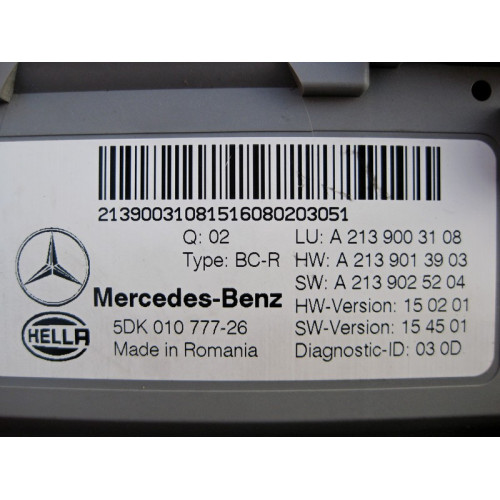 Mercedes-Benz A2139003108 Блок SAM задний E-Class W213