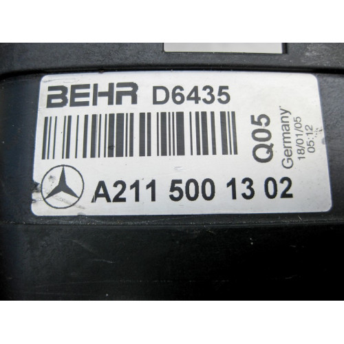 Mercedes-Benz A2115001302 Радиатор охлаждения двигателя CLS C219 E-class W211 E-class S211