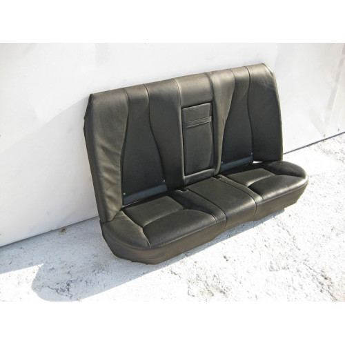 Mercedes-Benz A2209207246 9D15 + A2209207647 Rear black leather sofa assembly S-Class W220