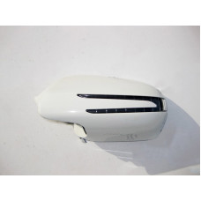 A1718100364 9650 Cover - left mirror trim with direction indicator white E-Class C207 CLS C219 SL R230 R231 CLC C203
