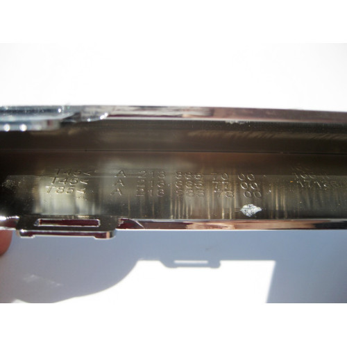 Mercedes-Benz A2138857000 Central lower chrome front bumper molding E-Class W213 C238
