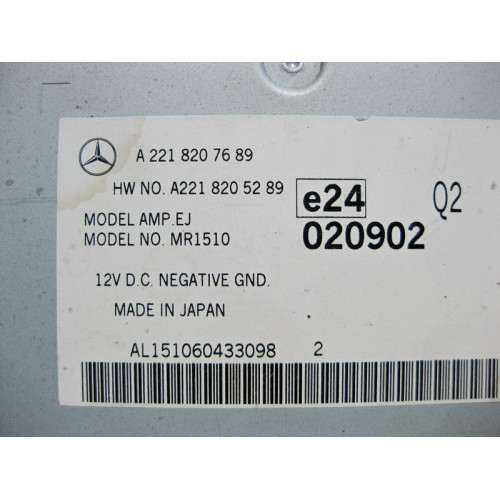 Mercedes-Benz A2218207689 Усилитель аудиосистемы S-Class W221 CL C216