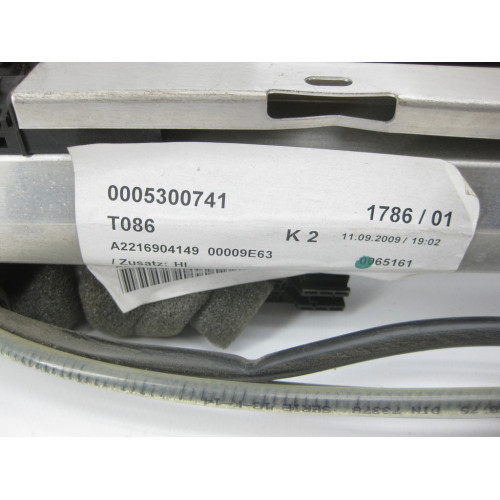 Mercedes-Benz A2218100020 9B03 Солнцезащитная шторка заднего стекла чёрная S-Class W221
