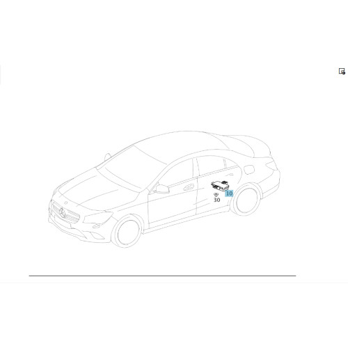 Mercedes-Benz A0009003704 Блок системы контроля давления в шинах E-class W212 SLK/SLC R172 C-Class Estate S204 C-Class W204 GLK X204 C-Class Coupe C204 CL C216 S-cl