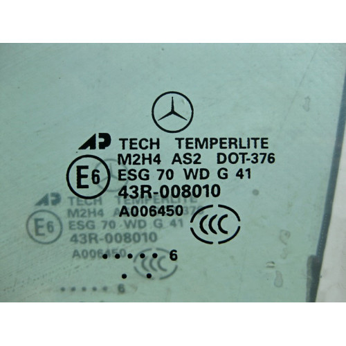 Mercedes-Benz A1647250910 43R-008010 Стекло передней левой двери ML W164 GL X164