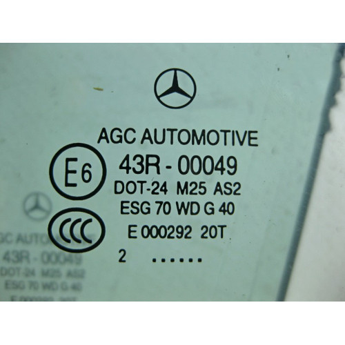 Mercedes-Benz A2047250700 43R-00049 Стекло передней левой двери C-Class W204 рестайл
