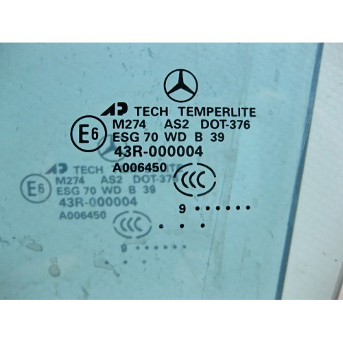 Mercedes-Benz A1647250100 43R-000004 Стекло передней левой двери ML W164 GL X164
