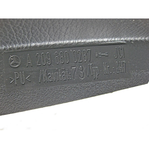 Mercedes-Benz A2096800287 9C52 Верхняя часть приборной панели - торпеды антрацит CLK C209