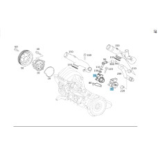 A2662030575 Engine Thermostat M266 R4 A-class C169 A-class W169 B-class W245 M266