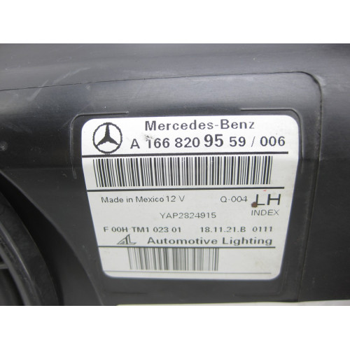 Mercedes-Benz A1668202100 Левая фара галоген USA - Требуется чистка GL/GLS X166