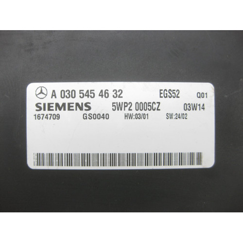 Mercedes-Benz A0305454632 Блок управления 5 ступенчатой АКП EGS52 ML W163