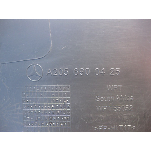 Mercedes-Benz A2056900425 9051 Обшивка правой стойки "B" нижняя часть чёрная C-Class W205