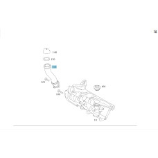 A2660100464 Oil filler neck for engine M266 A-class C169 A-class W169 B-class W245