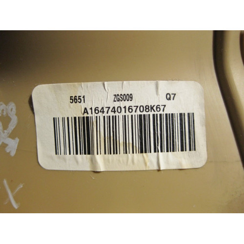 Mercedes-Benz A1647401670 8K67 Обшивка крышки багажника верхняя правая бежевая GL X164
