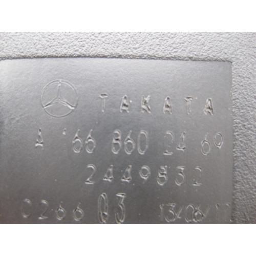 Mercedes-Benz A1668602469 Замок ремня безопасности правый 3-й ряд сидений GL X166
