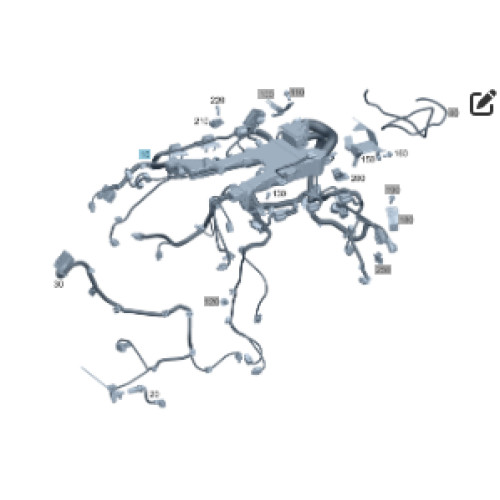 Mercedes-Benz A2761505200 M276 Engine Wiring