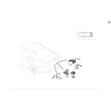 A0009000104 Fuel Pump Control Unit R-Class Long V251 R-Class Short W251 SLK/SLC R172 C-Class W204 GLK X204 C-Class Estate S204