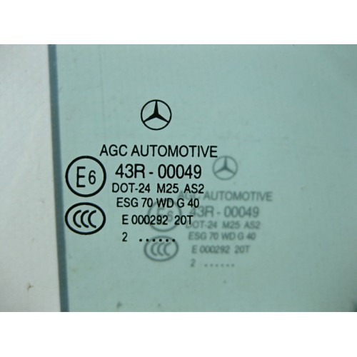 Mercedes-Benz A2047350000 43R-00049 Стекло задней правой двери C-Class W204 рестайл