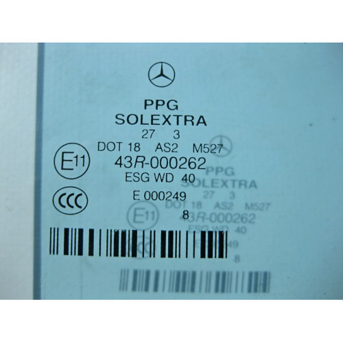Mercedes-Benz A2117350610 43R-000262 Стекло синее задней правой двери E-Class W211 avantgarde